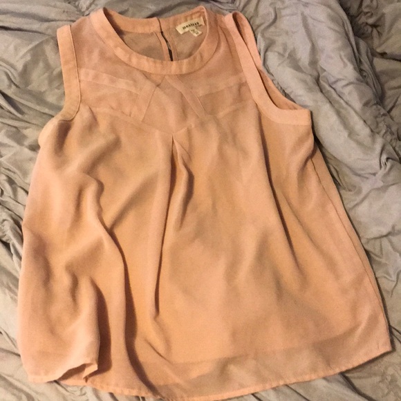Monteau Tops - Baby pink tank top